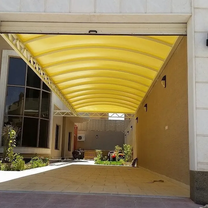 تصميم مظلة مدخل في الدمام